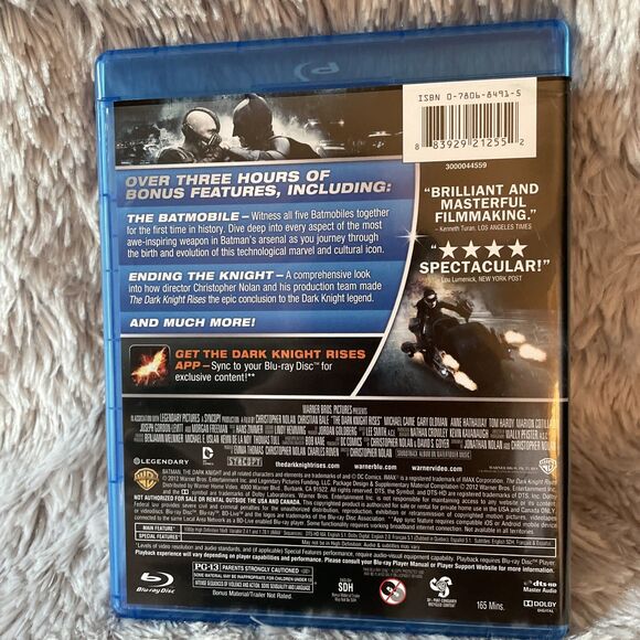 Dark Knight Rises (Blu-ray & DVD, 2012) 3 Disc Set Special Features Batman - Picture 3 of 16